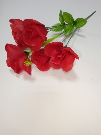 Роза 6 голов 35 см 